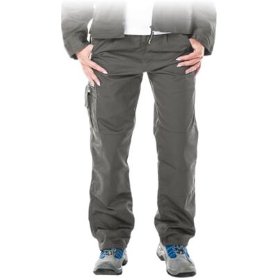 LEBER & HOLLMAN Leber&Hollman LH-WOMVOBER_S46 Wovico Pantalones protectores (talla 46), color gris y azul LEBER & HOLLMAN Leber&Hollman LH-WOMVOBER_S46 Wovico Pantalones protectores (talla 46), color gris y azul