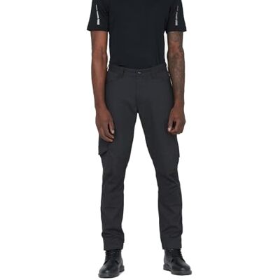 Dickies Hombre, Pantalón Flex Lead In con Bolsillo para Regla, Negro, 34W / 30L Dickies Hombre, Pantalón Flex Lead In con Bolsillo para Regla, Negro, 34W / 30L