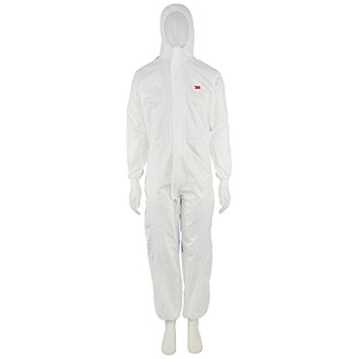 3M P4535S 4535 Prenda protección, blanco+azul, tipo 5/6, talla M (20 unidades) 3M P4535S 4535 Prenda protección, blanco+azul, tipo 5/6, talla M (20 unidades)
