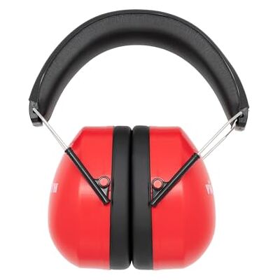 Vic Firth Auriculares de aislamiento para niños, color rojo, 25 dB Vic Firth Auriculares de aislamiento para niños, color rojo, 25 dB