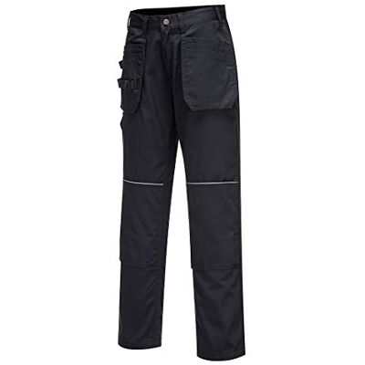 Portwest Pantalón Tradesman Holster , Tamaño: 42, Color: Negro, Portwest Pantalón Tradesman Holster , Tamaño: 42, Color: Negro,
