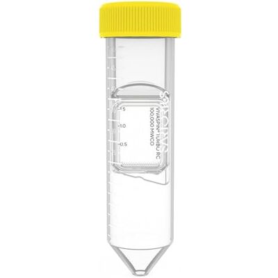 SARTORIUS Vivaspin Turbo 15 RC SBC Concentrador centrífugo para celulosa regenerada, 10.000 MWCO, 118 mm de longitud, 48 unidades SARTORIUS Vivaspin Turbo 15 RC SBC Concentrador centrífugo para celulosa regenerada, 10.000 MWCO, 118 mm de longitud, 48 unidades