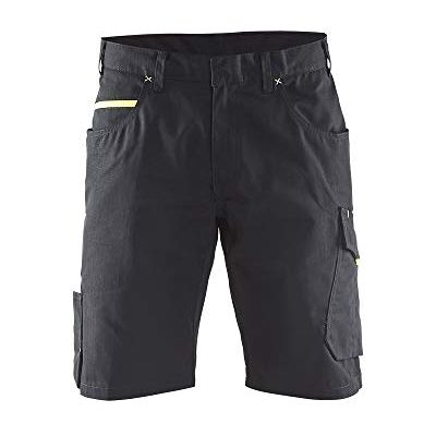 BLÅKLÄDER Blakläder 149913309933 C48 Servicio pantalones cortos tamaño en Color negro y amarillo, C48 BLÅKLÄDER Blakläder 149913309933 C48 Servicio pantalones cortos tamaño en Color negro y amarillo, C48