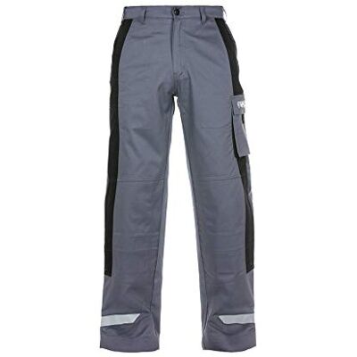 Hydrowear -60S Monza Venture Line Pantalón de trabajo, color gris y negro, talla 60/S Hydrowear -60S Monza Venture Line Pantalón de trabajo, color gris y negro, talla 60/S