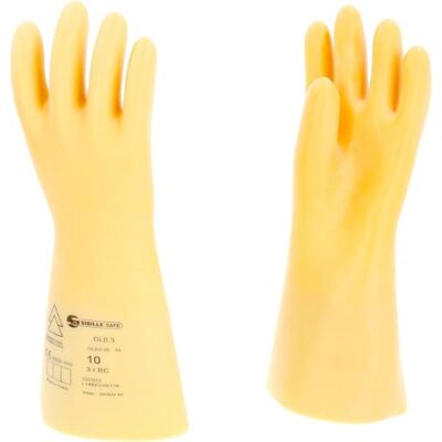 KS Tools Glove for electricians with protective insulation, size 10, white KS Tools Glove for electricians with protective insulation, size 10, white