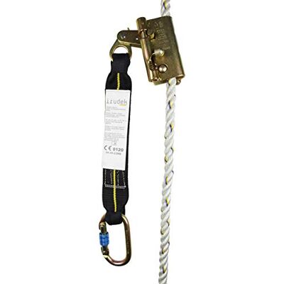 Irudek ROP-STOP 10 m Anticaídas Deslizante con Cuerda Cobra 14 mm Dispositivo de Acero con Bloqueo Automático Montaje Rápido en Cualquier Tramo EN 353-2 EPI Trabajos en Altura Irudek ROP-STOP 10 m Anticaídas Deslizante con Cuerda Cobra 14 mm Dispositivo de Acero con Bloqueo Automático Montaje Rápido en Cualquier Tramo EN 353-2 EPI Trabajos en Altura
