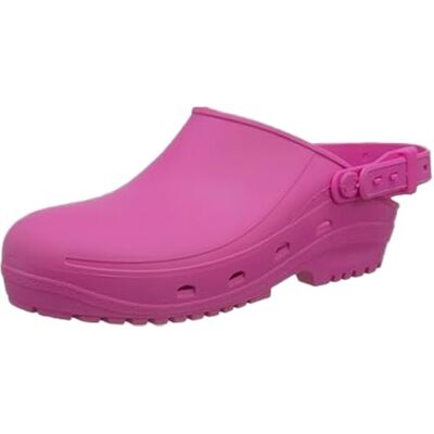 REPOSA MAX Zuecos Sanitarios Mujer y Hombre en Goma con Suela Antideslizante SRC, Zuecos Enfermera Anatómicos con Correa Ajustable, Zapatos Sanitarios Esterilizables Antishock Transpirables Ligeros REPOSA MAX Zuecos Sanitarios Mujer y Hombre en Goma con Suela Antideslizante SRC, Zuecos Enfermera Anatómicos con Correa Ajustable, Zapatos Sanitarios Esterilizables Antishock Transpirables Ligeros