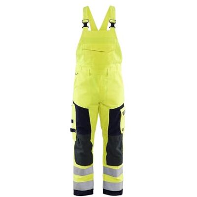 BLÅKLÄDER Blakläder Pantalones de ciclismo (talla C46), color amarillo y azul marino BLÅKLÄDER Blakläder Pantalones de ciclismo (talla C46), color amarillo y azul marino