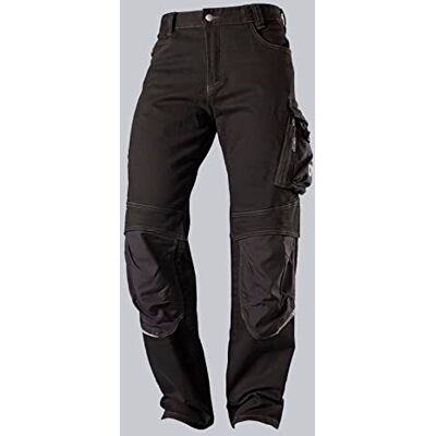 BP Workwear Pantalones vaqueros unisex, algodón y elastano, color negro, talla 30/30 BP Workwear Pantalones vaqueros unisex, algodón y elastano, color negro, talla 30/30