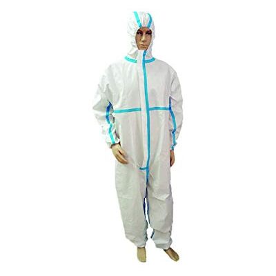 GIMA Mono aislante con costuras termosoldadas de TNT transpirable, con capucha, con elásticos en los puños y en la cintura y cremallera frontal, tipo 4B-5B-6B, desechable, talla L, DPI Clase III. GIMA Mono aislante con costuras termosoldadas de TNT transpirable, con capucha, con elásticos en los puños y en la cintura y cremallera frontal, tipo 4B-5B-6B, desechable, talla L, DPI Clase III.