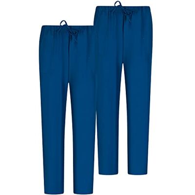 MISEMIYA Pack 2 Pcs PANTALÓN Sanitarios Unisex Cintura ELÁSTICA UNIFORMEES Sanitarios Uniformes MEDICOS UNFIROMES Laboratorios XL, Azul Marino 68 MISEMIYA Pack 2 Pcs PANTALÓN Sanitarios Unisex Cintura ELÁSTICA UNIFORMEES Sanitarios Uniformes MEDICOS UNFIROMES Laboratorios XL, Azul Marino 68