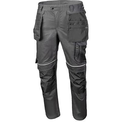 Högert Technik HASSO Pantalones de Trabajo, Pantalones de Seguridad, elásticos, Reforzados, Gris Oscuro, Resistentes, Bolsillos para Herramientas, Rodilleras, Pantalones de construcción, Högert Technik HASSO Pantalones de Trabajo, Pantalones de Seguridad, elásticos, Reforzados, Gris Oscuro, Resistentes, Bolsillos para Herramientas, Rodilleras, Pantalones de construcción,
