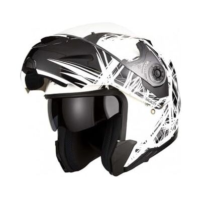 KSK Casco Modular Sagacity Negro & Blanco KSK Casco Modular Sagacity Negro & Blanco