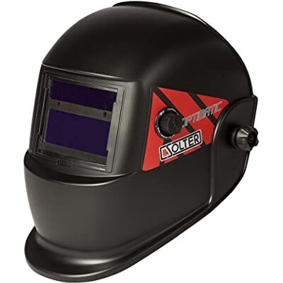 Solter Pantalla de Soldadura OPTIMATIC 100, Auto Oscurecimiento DIN 9-13, Filtro True Color 1/1/1/2, Careta Ajustable con Arnés Ergonómico, Compatible MMA, MIG, mag y TIG, Máscara Ligera y Resistente Solter Pantalla de Soldadura OPTIMATIC 100, Auto Oscurecimiento DIN 9-13, Filtro True Color 1/1/1/2, Careta Ajustable con Arnés Ergonómico, Compatible MMA, MIG, mag y TIG, Máscara Ligera y Resistente