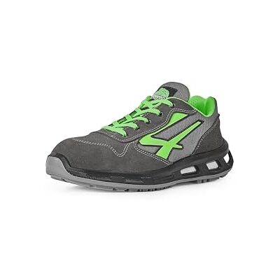 U Power U-Power Red Lion Point, Zapatos de Seguridad Unisex, Ligeros, Flexibles, de Cuero antipinchazos, con Inserto Infinergy, con Puntera de Aluminio U Power U-Power Red Lion Point, Zapatos de Seguridad Unisex, Ligeros, Flexibles, de Cuero antipinchazos, con Inserto Infinergy, con Puntera de Aluminio