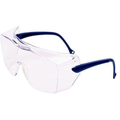 3M OX1000 Cubregafas montura negra PC incolora patillas estándar 3M OX1000 Cubregafas montura negra PC incolora patillas estándar
