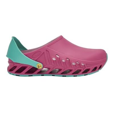 Scholl Evoflex Fucsia - Clogs con Memoria - Grado Médico Scholl Evoflex Fucsia - Clogs con Memoria - Grado Médico