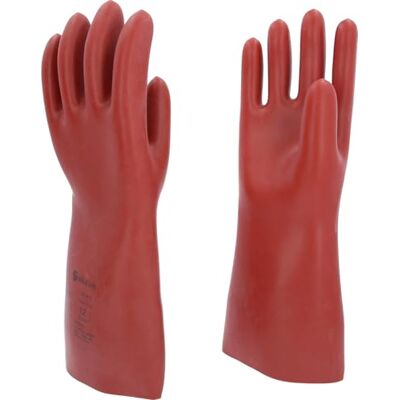 KS Tools Glove for electricians with protective insulation, size 12, red KS Tools Glove for electricians with protective insulation, size 12, red
