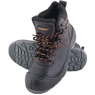 REIS BCT47 Composite Power Calzado de seguridad, color negro y naranja, talla 47 REIS BCT47 Composite Power Calzado de seguridad, color negro y naranja, talla 47