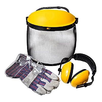 Greenstar OZAKI – Kit de protección 9102130 – Tronzado y desmacheado – Casco antiruido 26 dB, pantalla de protección elevada, clase F 45 m/s, gafas de protección EN166 F, guantes de manipulación Greenstar OZAKI – Kit de protección 9102130 – Tronzado y desmacheado – Casco antiruido 26 dB, pantalla de protección elevada, clase F 45 m/s, gafas de protección EN166 F, guantes de manipulación