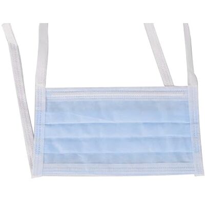 GIMA Afluid Mascarilla Quirúrgica 4 Capas BFE>98%, DM CE Clase I tipo IIR, No Estéril, Desechable, Azul Claro, Cordones Extra Largos 80 cm, Almohadilla Nasal Conformable, 12 cajas de 50 unidades (600 pz ) GIMA Afluid Mascarilla Quirúrgica 4 Capas BFE>98%, DM CE Clase I tipo IIR, No Estéril, Desechable, Azul Claro, Cordones Extra Largos 80 cm, Almohadilla Nasal Conformable, 12 cajas de 50 unidades (600 pz )