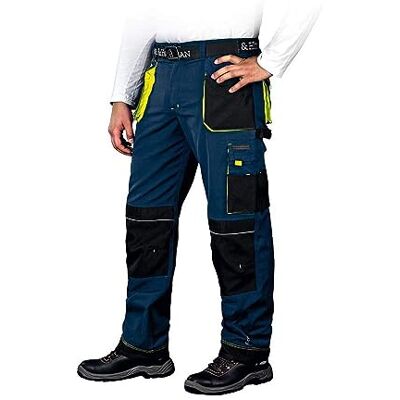 LEBER & HOLLMAN Leber&Hollman LH-FMN-T GBY 58 Formen Pantalón Protector, Azul Marino-Negro-Amarillo, Tamaño 58 LEBER & HOLLMAN Leber&Hollman LH-FMN-T GBY 58 Formen Pantalón Protector, Azul Marino-Negro-Amarillo, Tamaño 58
