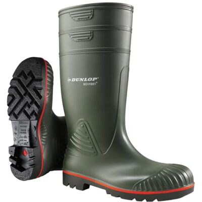 Dunlop Protective Footwear, B440631, Acifort Heavy Duty, Verde Oscuro, Talla 39 EU Dunlop Protective Footwear, B440631, Acifort Heavy Duty, Verde Oscuro, Talla 39 EU
