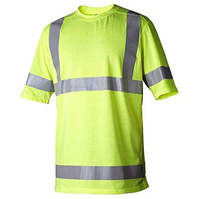 Top Swede 00501005 Camiseta de protección de advertencia, clase 2, color amarillo, talla M Top Swede 00501005 Camiseta de protección de advertencia, clase 2, color amarillo, talla M