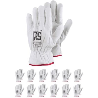 RS GUANTES DE MONTAJE INVIERNO DE PIEL VACERO/Talla 11, 12 Pares/Blanco/Guantes de Montaje/Guantes de Trabajo Cuero/Guante de Cuero Completo Aislado Guantes de Cuero Guantes de Protección RS GUANTES DE MONTAJE INVIERNO DE PIEL VACERO/Talla 11, 12 Pares/Blanco/Guantes de Montaje/Guantes de Trabajo Cuero/Guante de Cuero Completo Aislado Guantes de Cuero Guantes de Protección