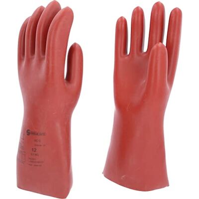 KS Tools Glove for electricians with protective insulation, size 12, red KS Tools Glove for electricians with protective insulation, size 12, red