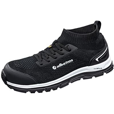 Albatros Ultimate Impulse Black Low ESD S1P Zapatos de Seguridad (Talla 41, 1 par), Color Negro Albatros Ultimate Impulse Black Low ESD S1P Zapatos de Seguridad (Talla 41, 1 par), Color Negro