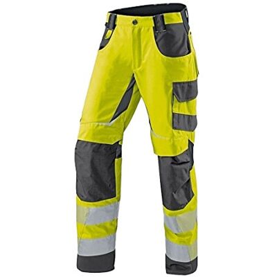 KÜBLER Workwear Kübler 24078343 – 3497 – 60 Verano Pantalones reflectiq PSA 2 Tamaño, advertencia AmarilloAntracita, 60 KÜBLER Workwear Kübler 24078343 – 3497 – 60 Verano Pantalones reflectiq PSA 2 Tamaño, advertencia AmarilloAntracita, 60