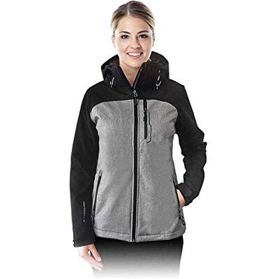 LEBER & HOLLMAN Leber&Hollman LH-Ladyfun_Sb2Xl Chaqueta protectora, color gris y negro, talla 2XL LEBER & HOLLMAN Leber&Hollman LH-Ladyfun_Sb2Xl Chaqueta protectora, color gris y negro, talla 2XL