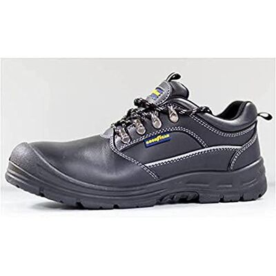 Goodyear Botas de Seguridad Unisex Piel Flor Negra S3 SRC Protección Composite Suela Antideslizante Talla 42 Goodyear Botas de Seguridad Unisex Piel Flor Negra S3 SRC Protección Composite Suela Antideslizante Talla 42