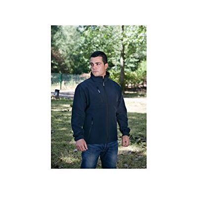 Juba Chaqueta cortavientos con forro micro polar interior, Azul marino SIZE: XL Juba Chaqueta cortavientos con forro micro polar interior, Azul marino SIZE: XL