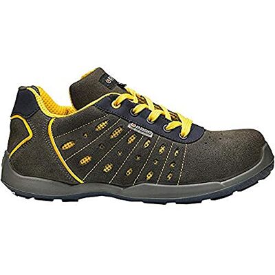 BASE Protection Smash S1P SRC Zapato de Seguridad, Talla: 41, Color: Gris/Amarillo, B0672GYR41 BASE Protection Smash S1P SRC Zapato de Seguridad, Talla: 41, Color: Gris/Amarillo, B0672GYR41
