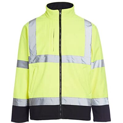 Blackrock Chaqueta Hi Vis Amarillo y Negro, Hombre y Mujer, Cálida, Cortaviento y Resistente al Agua, Reflectante de Alta Visibilidad, Totalmente Certificada EN Blackrock Chaqueta Hi Vis Amarillo y Negro, Hombre y Mujer, Cálida, Cortaviento y Resistente al Agua, Reflectante de Alta Visibilidad, Totalmente Certificada EN