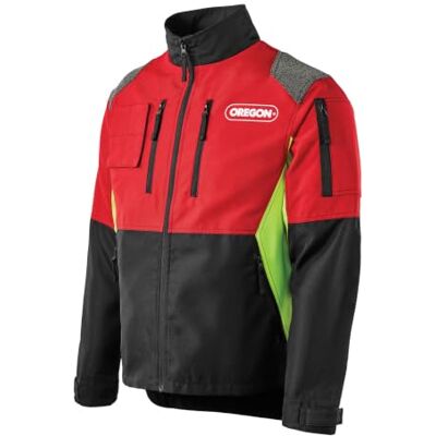 Oregon Protect Plus Chaqueta de trabajo (rojo y amarillo, 2XL) Oregon Protect Plus Chaqueta de trabajo (rojo y amarillo, 2XL)
