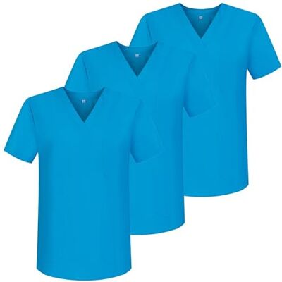 MISEMIYA Paquete 3 Unidades CASACA SANITARIO UNISEX UNIFORMES SANITARIOS 3-6801 MISEMIYA Paquete 3 Unidades CASACA SANITARIO UNISEX UNIFORMES SANITARIOS 3-6801