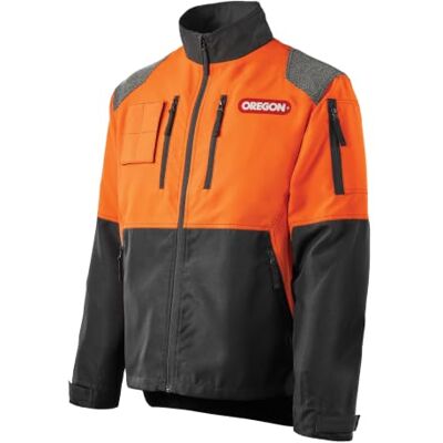 Oregon Protect Plus Chaqueta de trabajo (naranja y negro, L) Oregon Protect Plus Chaqueta de trabajo (naranja y negro, L)