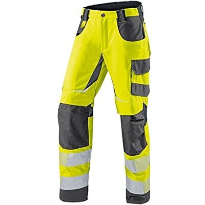 KÜBLER Workwear Kübler 24078343 – 3497 – 110 Verano Pantalones reflectiq PSA 2 Tamaño, advertencia Amarillo/Antracita, 110 KÜBLER Workwear Kübler 24078343 – 3497 – 110 Verano Pantalones reflectiq PSA 2 Tamaño, advertencia Amarillo/Antracita, 110