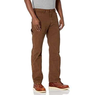 Dickies Pantalones de Trabajo para Hombre, Corte Relajado, Pierna Recta, Pantalones de Trabajo, Madera., 30W / 32L Dickies Pantalones de Trabajo para Hombre, Corte Relajado, Pierna Recta, Pantalones de Trabajo, Madera., 30W / 32L