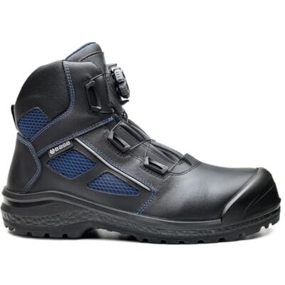 BASE Protection Be-Fast Top S3 HRO CI HI SRC Zapato de Seguridad, Talla: 43, Color: Negro/Azul, B0821BKB43 BASE Protection Be-Fast Top S3 HRO CI HI SRC Zapato de Seguridad, Talla: 43, Color: Negro/Azul, B0821BKB43