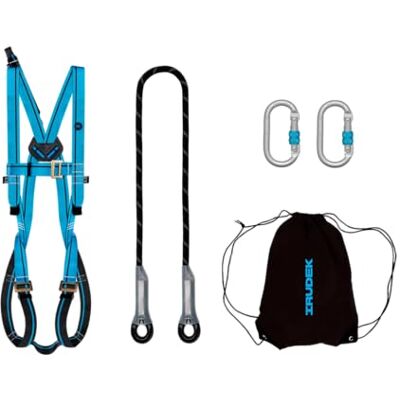 Irudek ROQUE NUBLO XXL–XXXL – Kit de retención con arnés LIGHT PLUS 2, elemento de amarre NEXION 150, 2 mosquetones STEELSAFE 981 y bolsa LIGHTBAG 10L, componentes certificados EN 361, EN 362 y EN 354 Irudek ROQUE NUBLO XXL–XXXL – Kit de retención con arnés LIGHT PLUS 2, elemento de amarre NEXION 150, 2 mosquetones STEELSAFE 981 y bolsa LIGHTBAG 10L, componentes certificados EN 361, EN 362 y EN 354