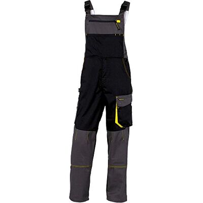 Deltaplus Delta plus Peto d-mach poliester algodón gris amarillo talla xxl Deltaplus Delta plus Peto d-mach poliester algodón gris amarillo talla xxl
