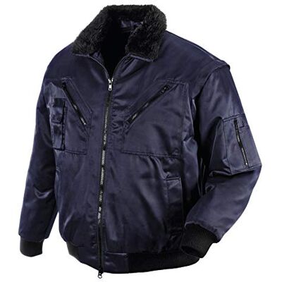 teXXor Chaqueta de trabajo con mangas extraíbles, azul, 4174 teXXor Chaqueta de trabajo con mangas extraíbles, azul, 4174
