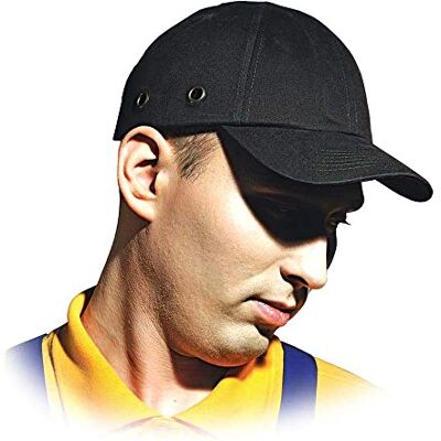 REIS Bumpcap_B Casco ligero para la industria, talla 54-59, color negro REIS Bumpcap_B Casco ligero para la industria, talla 54-59, color negro