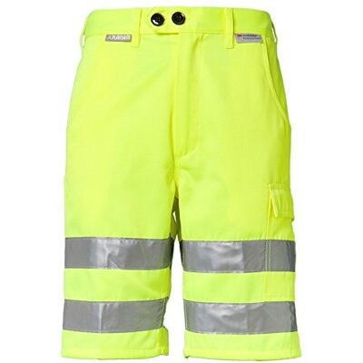 Planam Pantalones cortos de "advertencia de protección" xxxl tamaño en color amarillo Planam Pantalones cortos de "advertencia de protección" xxxl tamaño en color amarillo