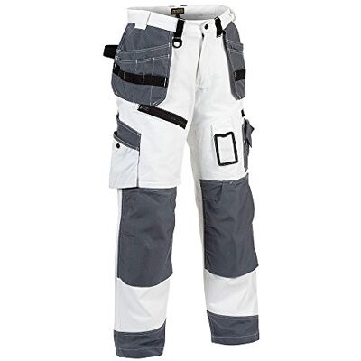 BLÅKLÄDER Blakläder 151012101094 C42 X1500 pantalón pintor talla C42 blanco/gris BLÅKLÄDER Blakläder 151012101094 C42 X1500 pantalón pintor talla C42 blanco/gris
