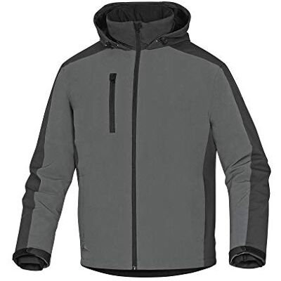 Deltaplus Delta Plus Parka impermeable VIGOGRGT transpirable, 96% poliéster 4% elastano, gris, talla L Deltaplus Delta Plus Parka impermeable VIGOGRGT transpirable, 96% poliéster 4% elastano, gris, talla L